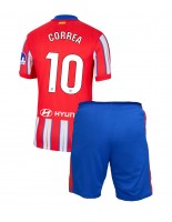 Atletico Madrid Angel Correa #10 Hjemmedraktsett Barn 2024-25 Korte ermer (+ bukser)